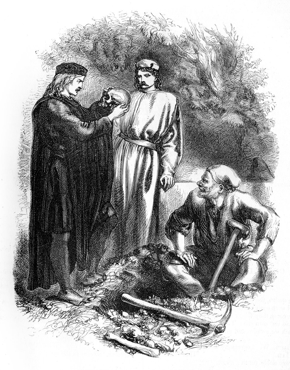 Hamlet av John Gilbert