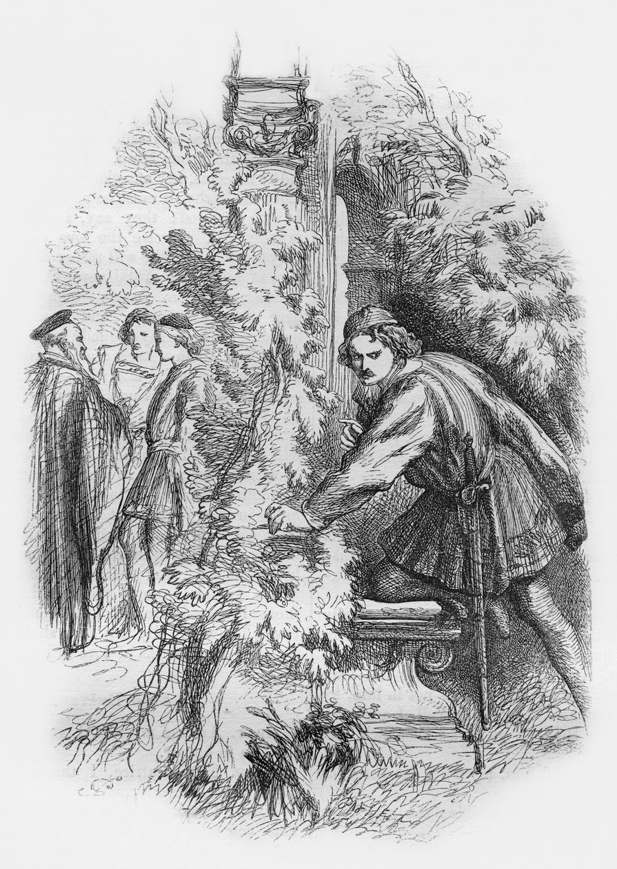 Much Ado about Nothing by William Shakespeare av John Gilbert