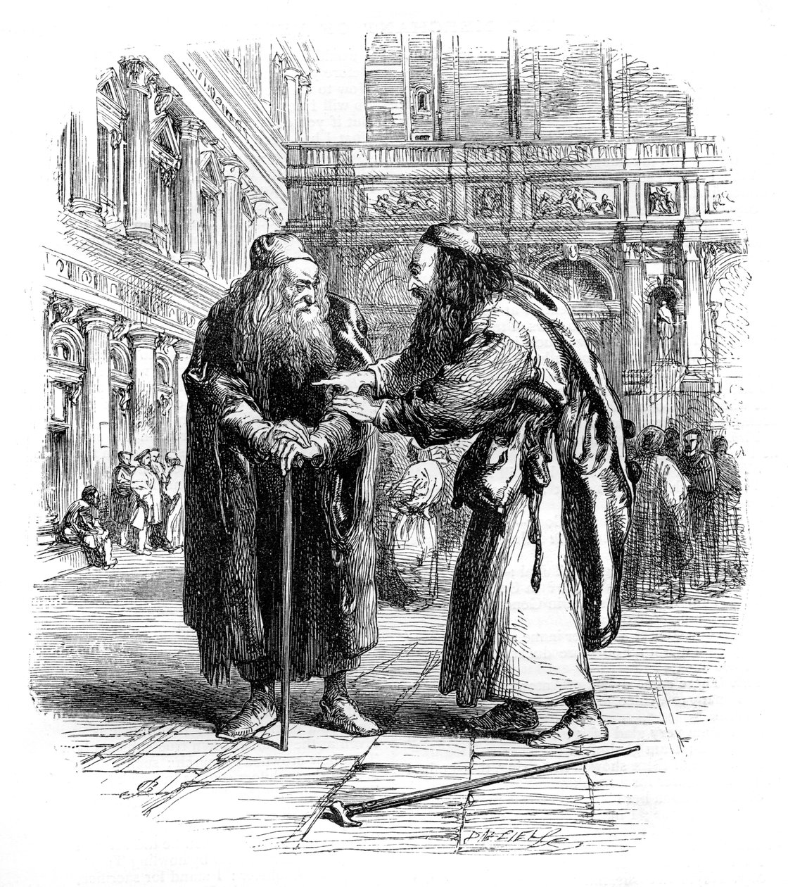 Kjøpmannen i Venezia av John Gilbert