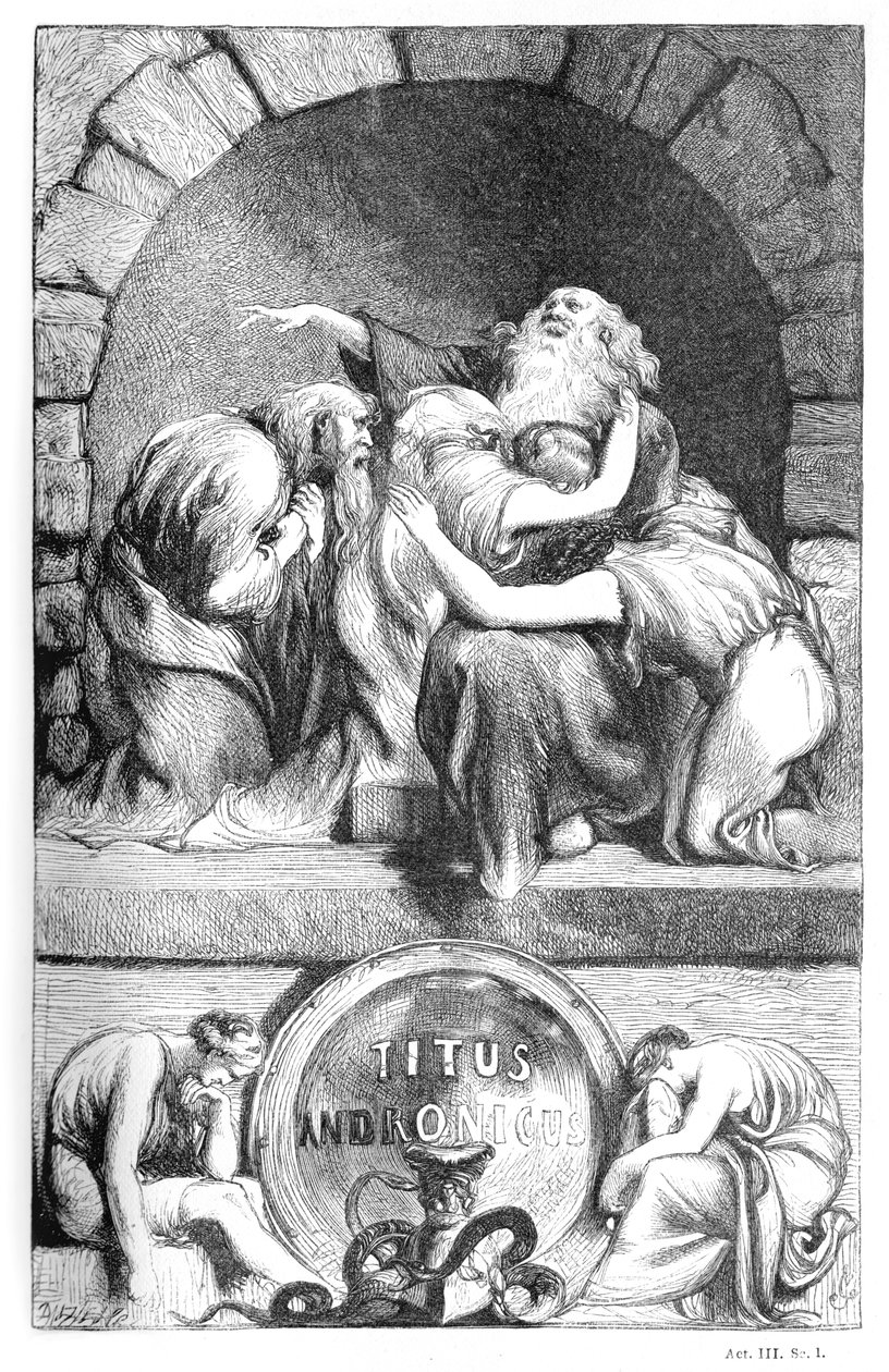 Titus Andronicus av John Gilbert