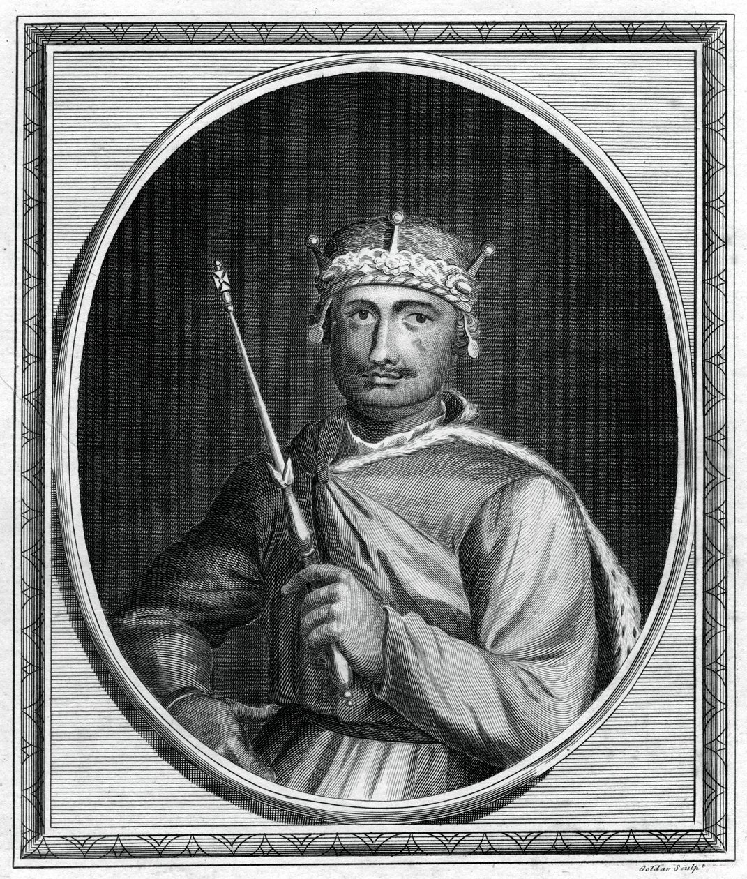 Kong William II av England, 1786. av John Goldar