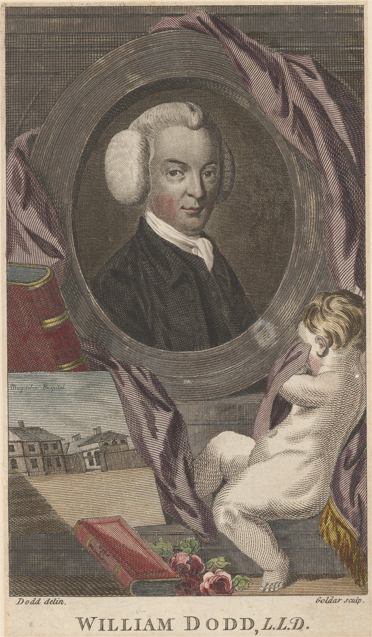 William Dodd, LLD av John Goldar
