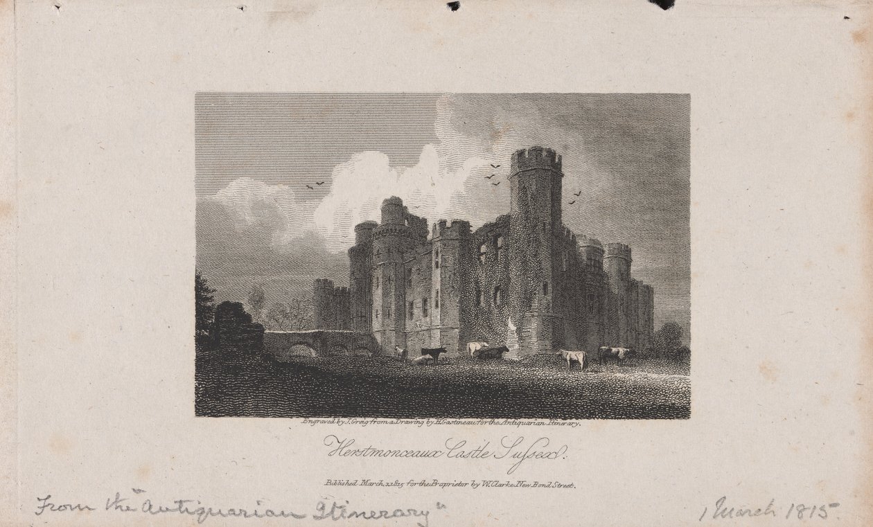 Herstmonceux Castle, Sussex av John Greig