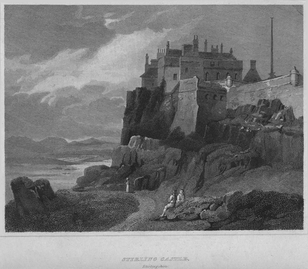 Stirling Castle, Stirlingshire, 1814 av John Greig
