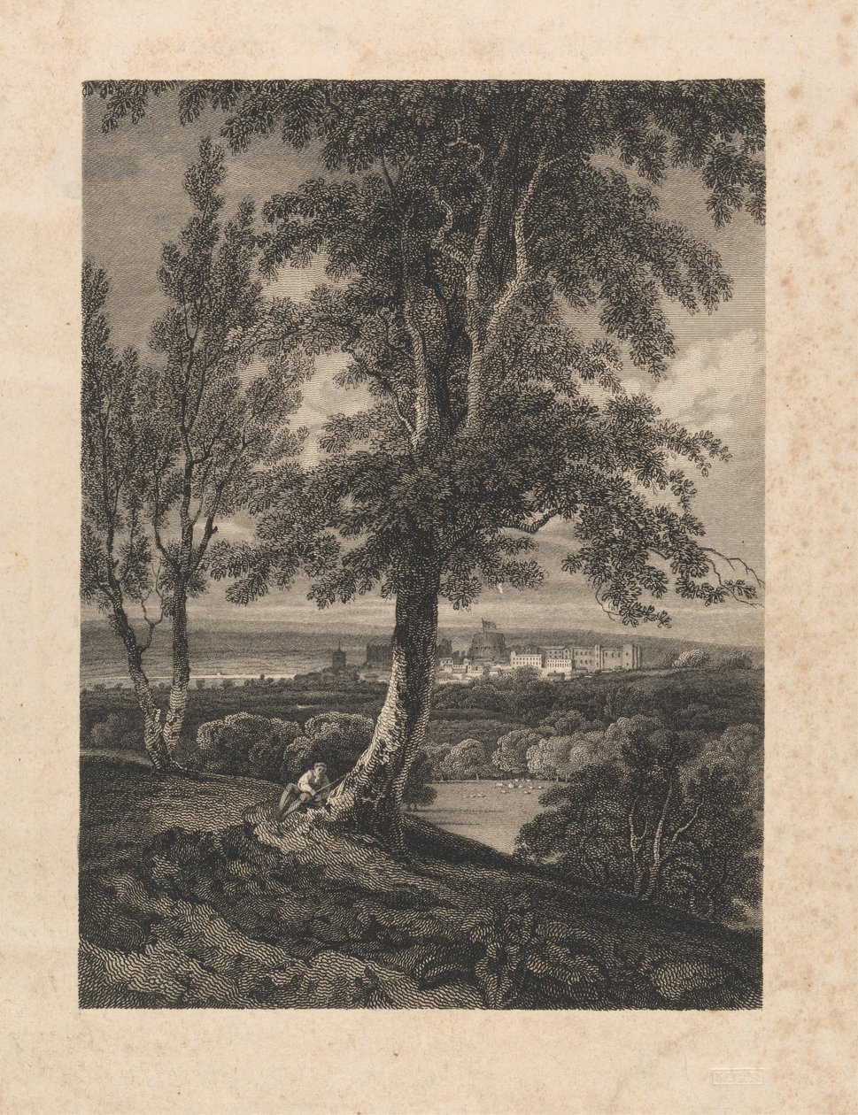 Windsor fra skogen, Berks av John Greig