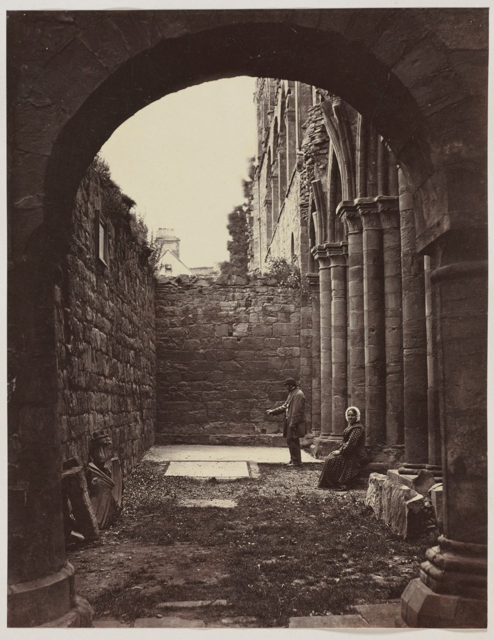 LD Campbell's Tomb verso, ca. 1861. av John Hamilton Craigie
