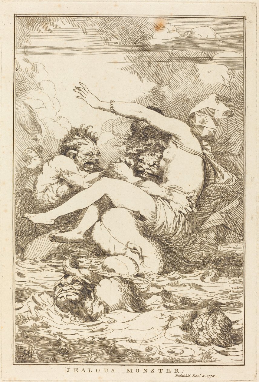 Sjalu monster av John Hamilton Mortimer