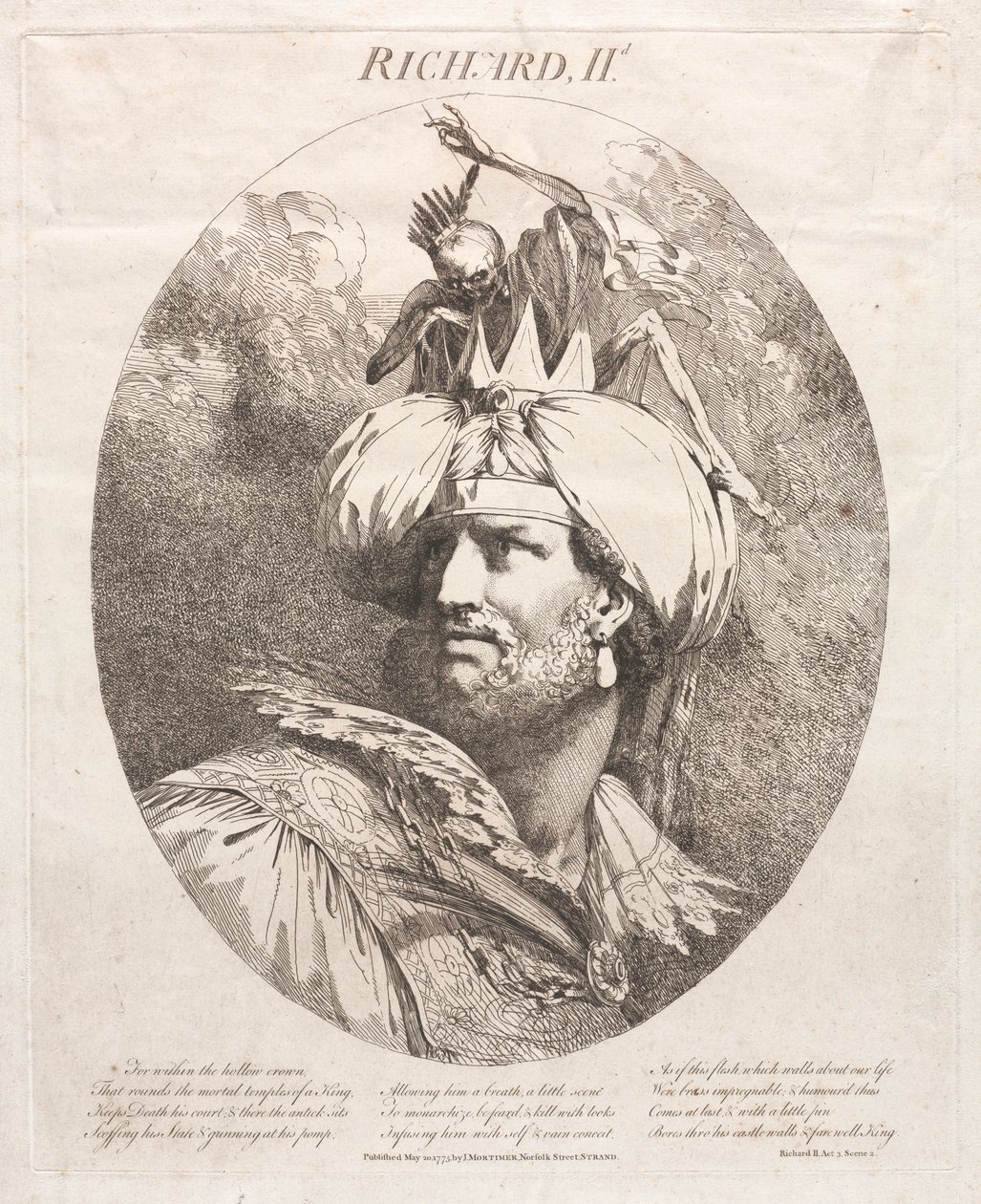 Richard II av John Hamilton Mortimer