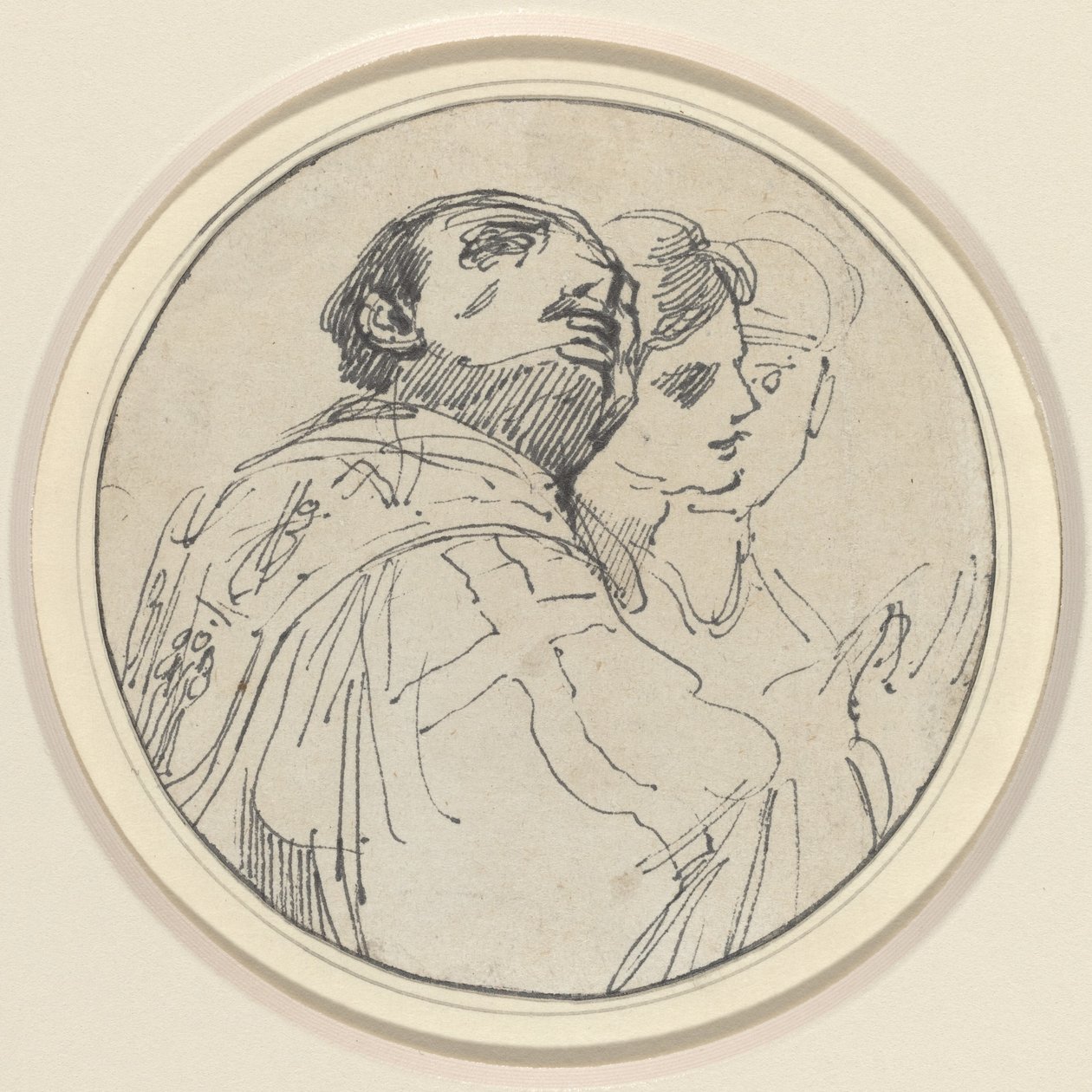 Tre orientalske hoder av John Hamilton Mortimer