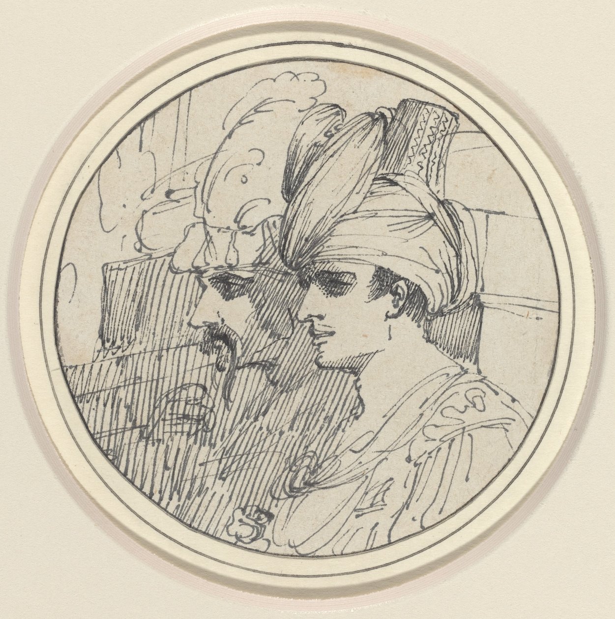 To orientalske hoder av John Hamilton Mortimer