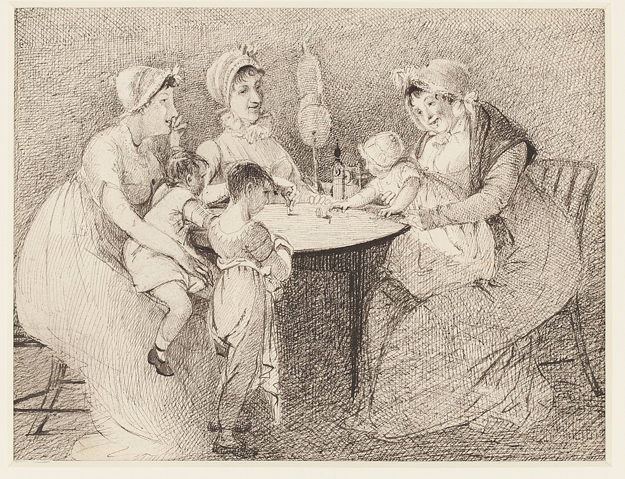 Et spinnespill for barn, 1807 av John Harden