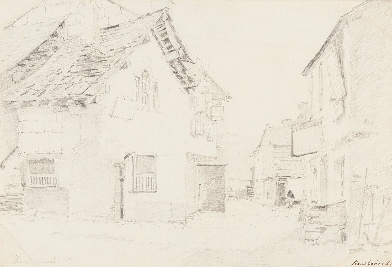 Hawkshead, Cumbria, 1807 av John Harden