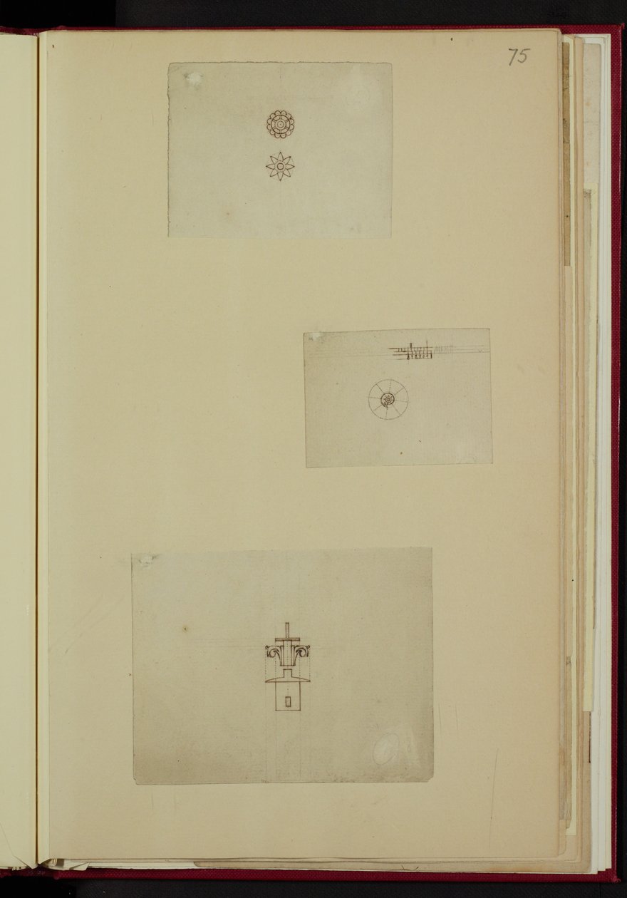 Tegninger for MSS av John Harrison