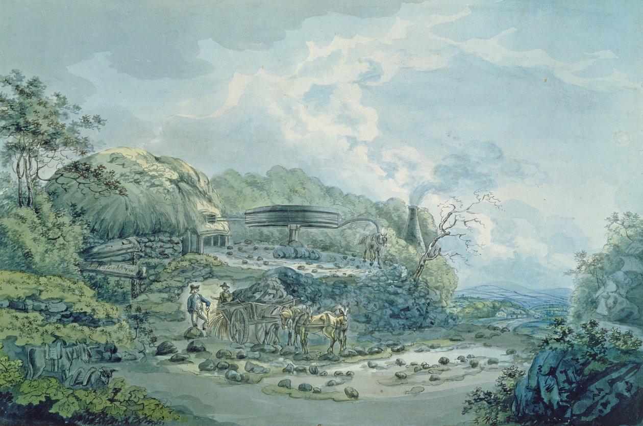 Kullverk, Glamorgan av John Hassell