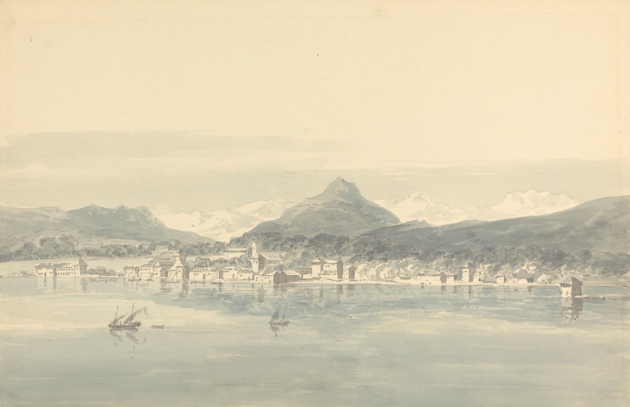 En by ved Genfersjøen av John Henderson