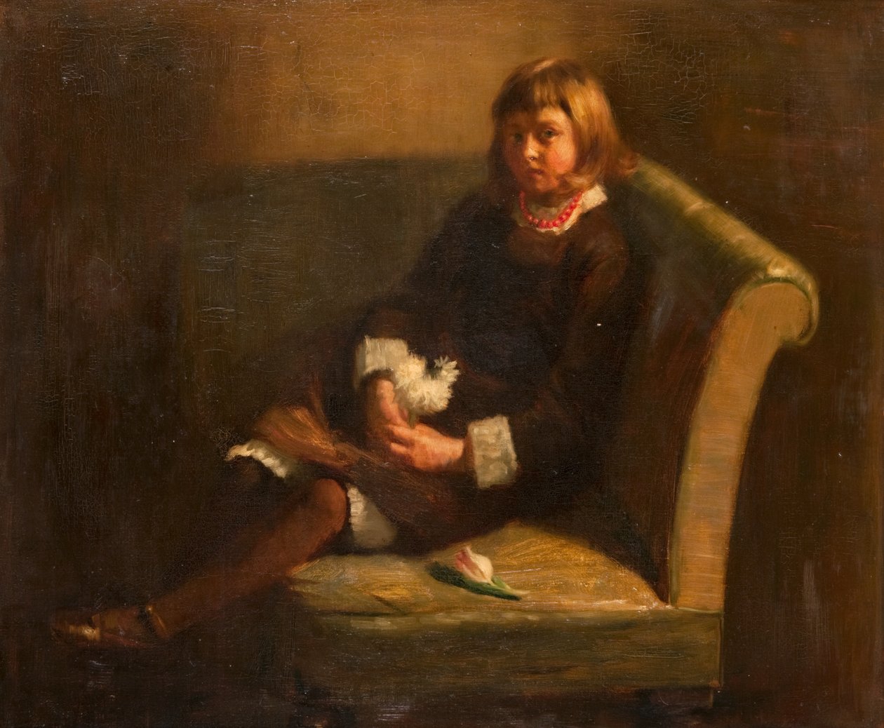 Mollie, ca. 1880 (olje på lerret) av John Henry Lorimer