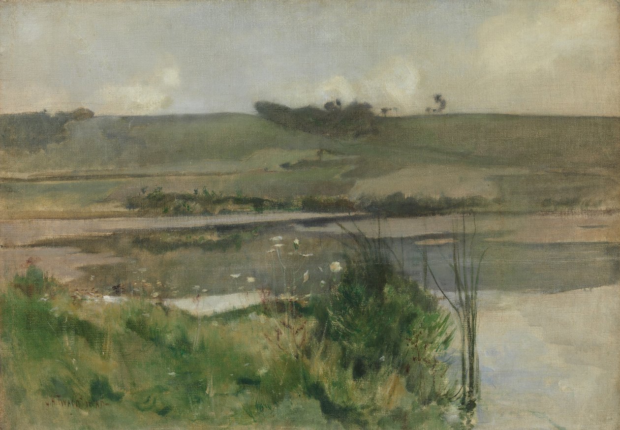 Arques-la-Bataille, ca. 1884. av John Henry Twachtman