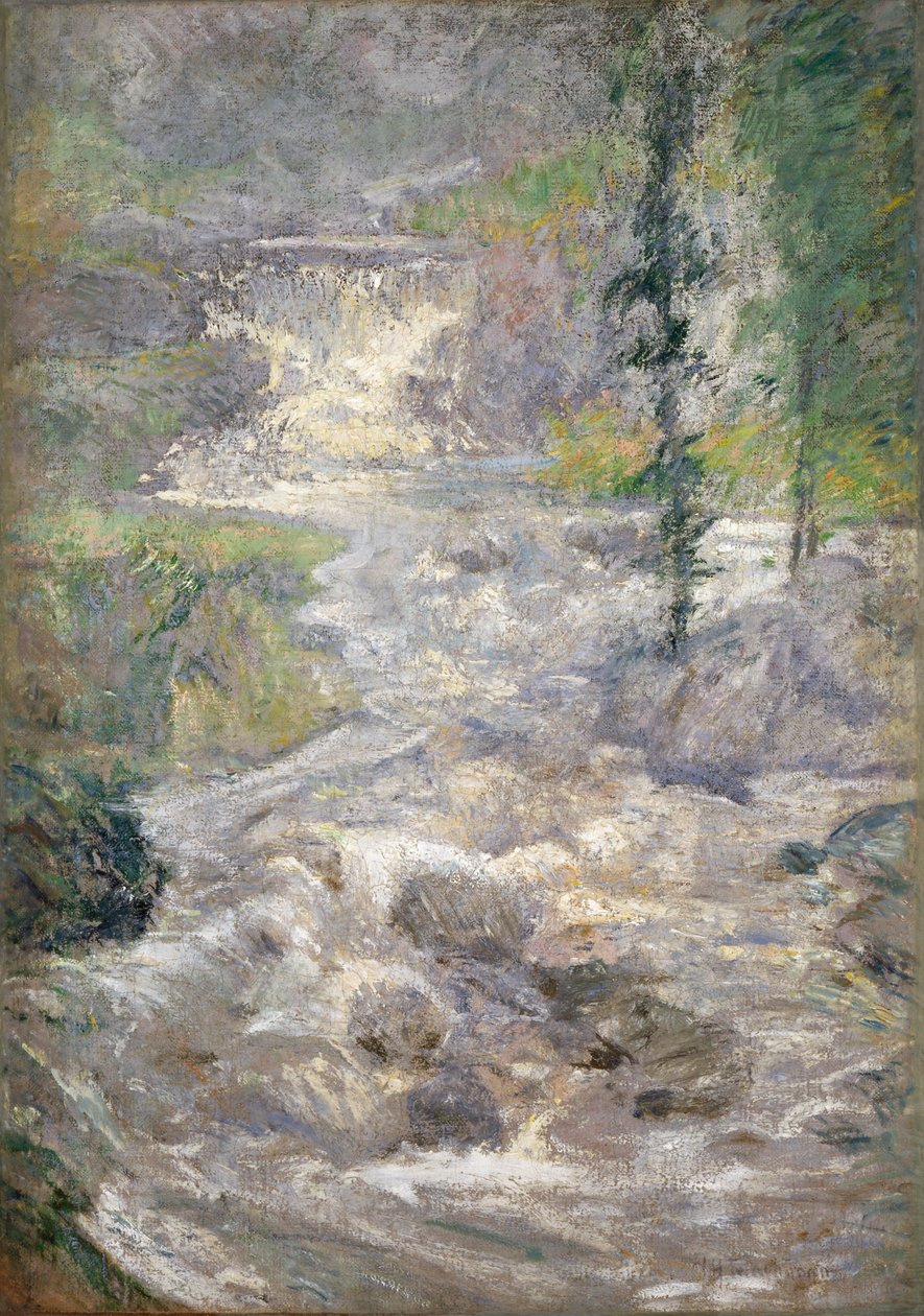 Regnbuens kilde av John Henry Twachtman