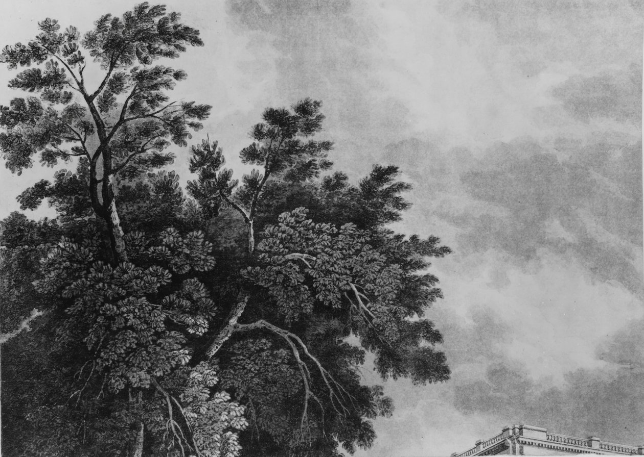Rådhuset, 1826. av John Hill