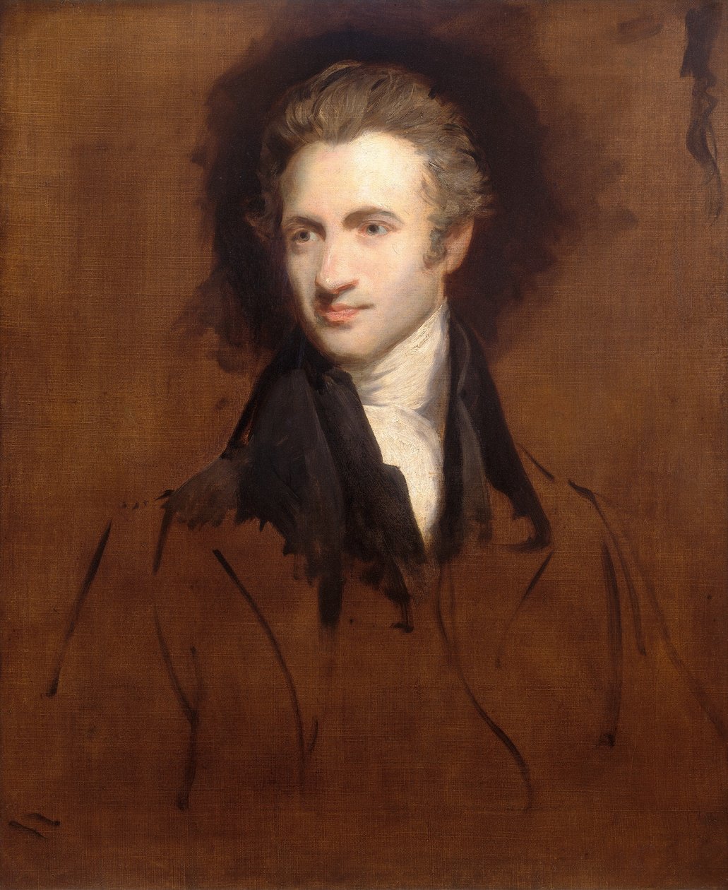 Portrett av en gentleman av John Hoppner