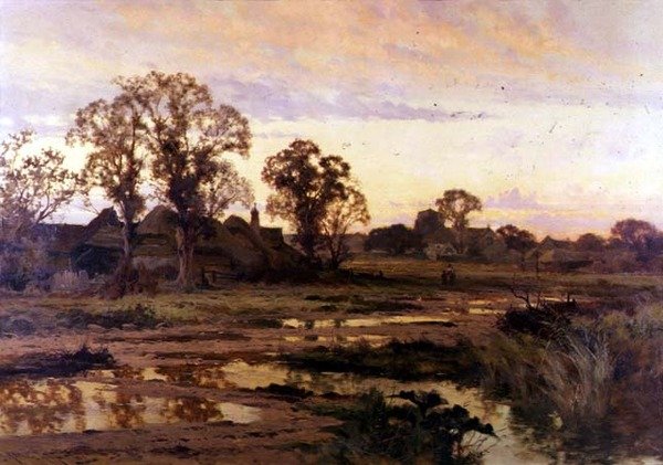 Slutt på en regnværsdag av John Horace Hooper