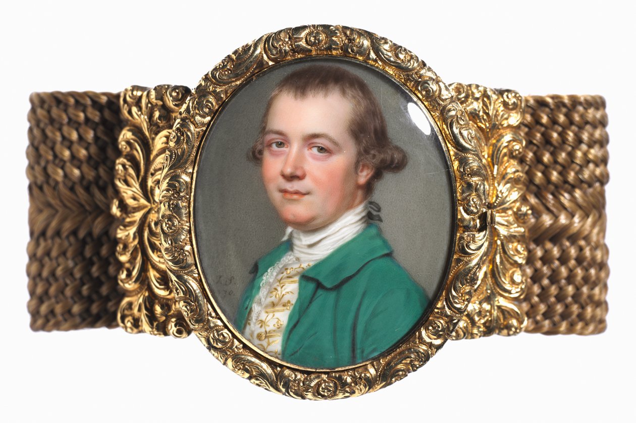 Portrett av Constantine Phipps, 1770. av John I. smart