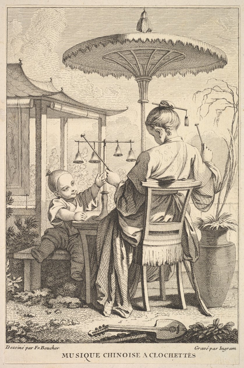 Kinesisk klokkemusikk, 1741-63. av John Ingram