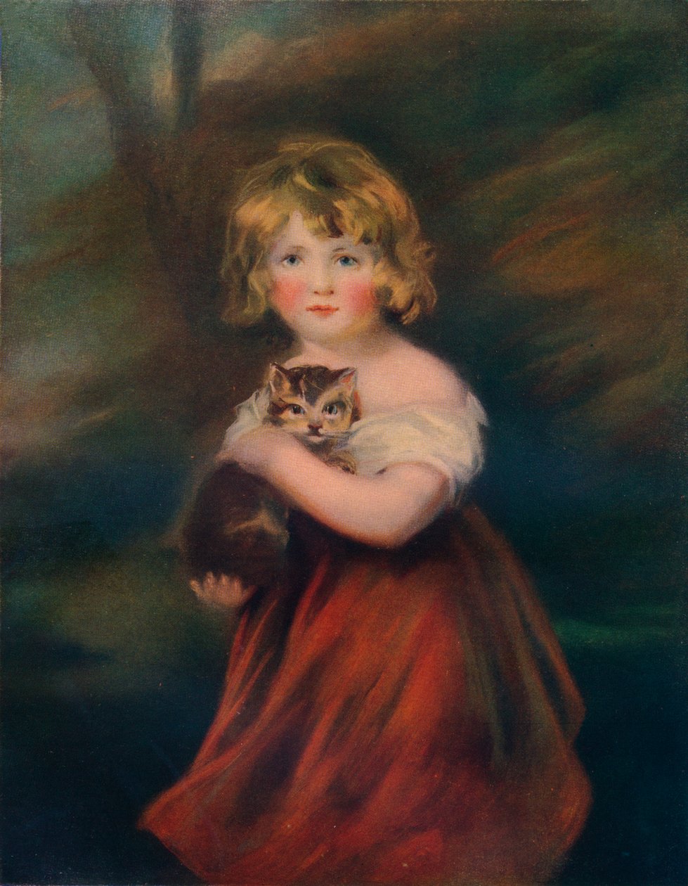 Elizabeth Jane Hinchcliffe, 1805, 1920. av John James Masquerier