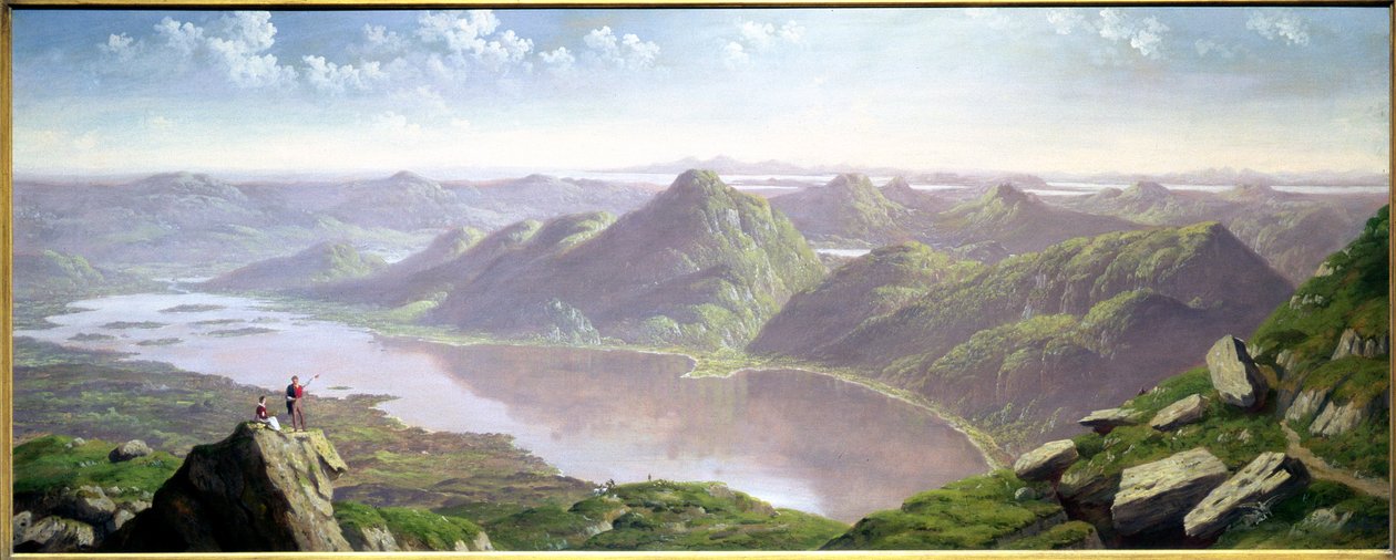 Sør-vest utsikt fra Ben Lomond av John Knox