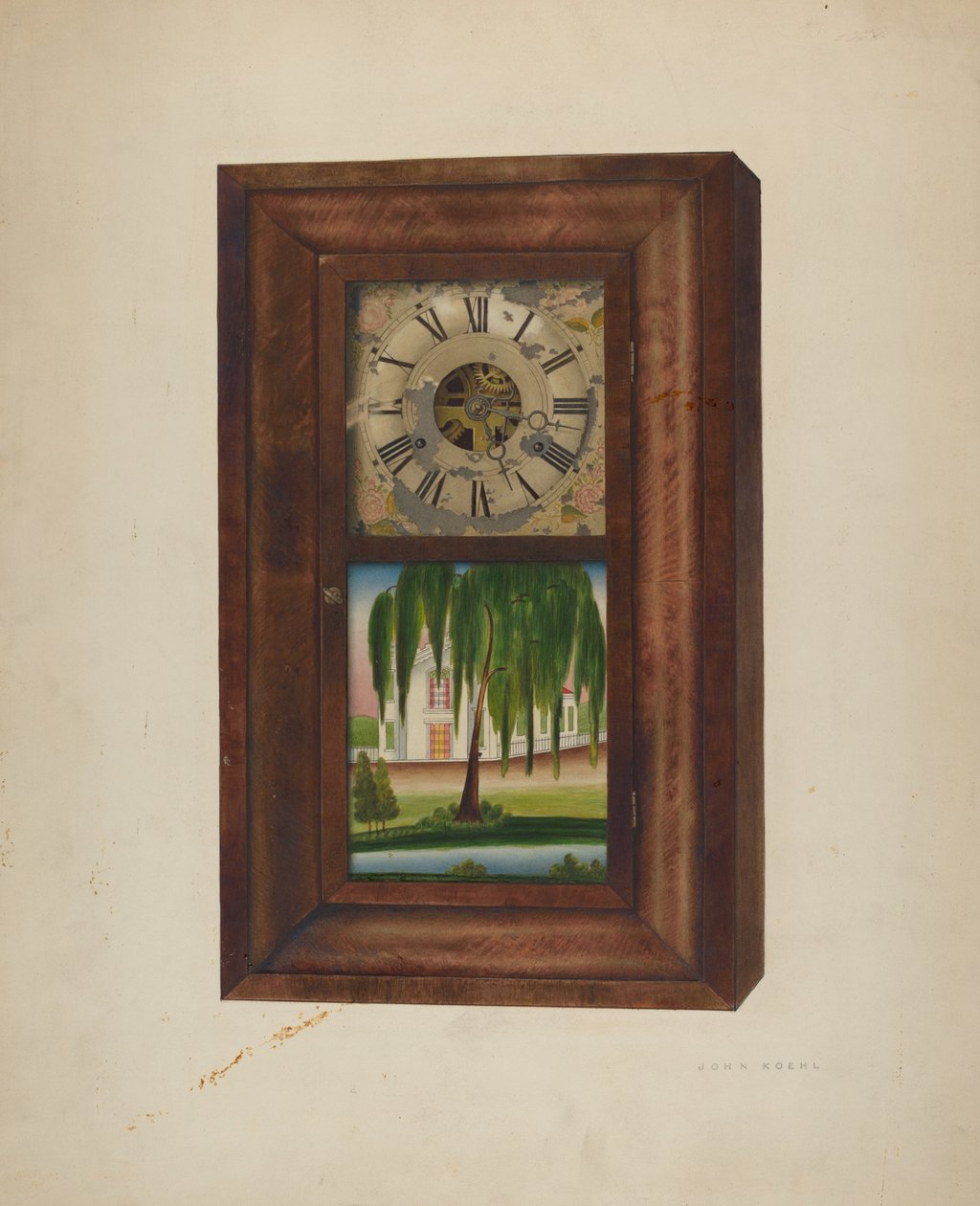 Malt klokke, 1940. av John Koehl