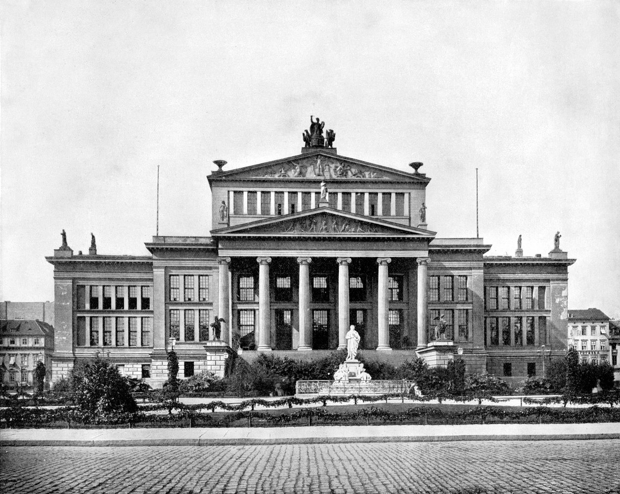Komedieteater, Schiller Platz, Berlin, 1893. av John L. Stoddard