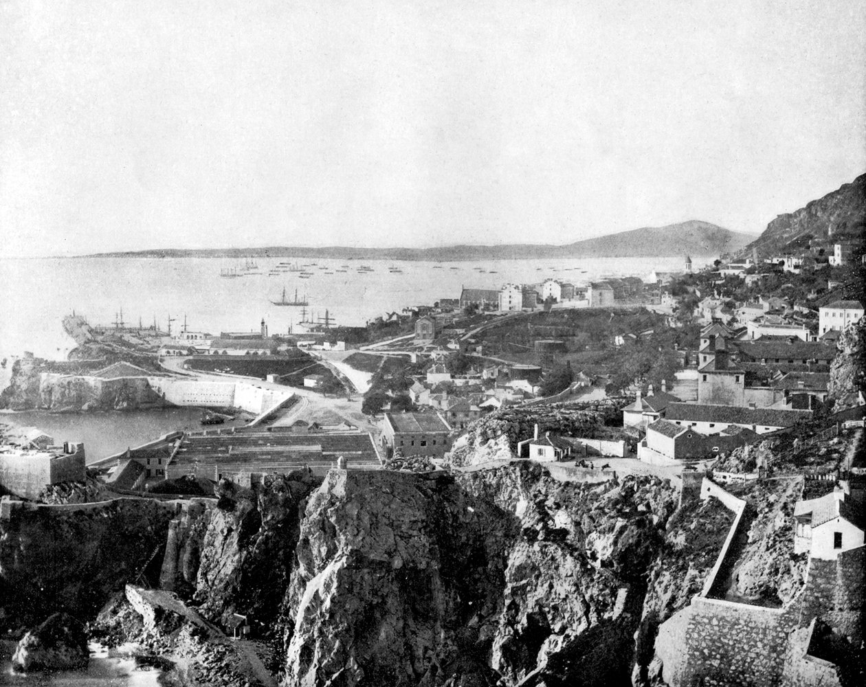Gibraltar, 1893. av John L. Stoddard