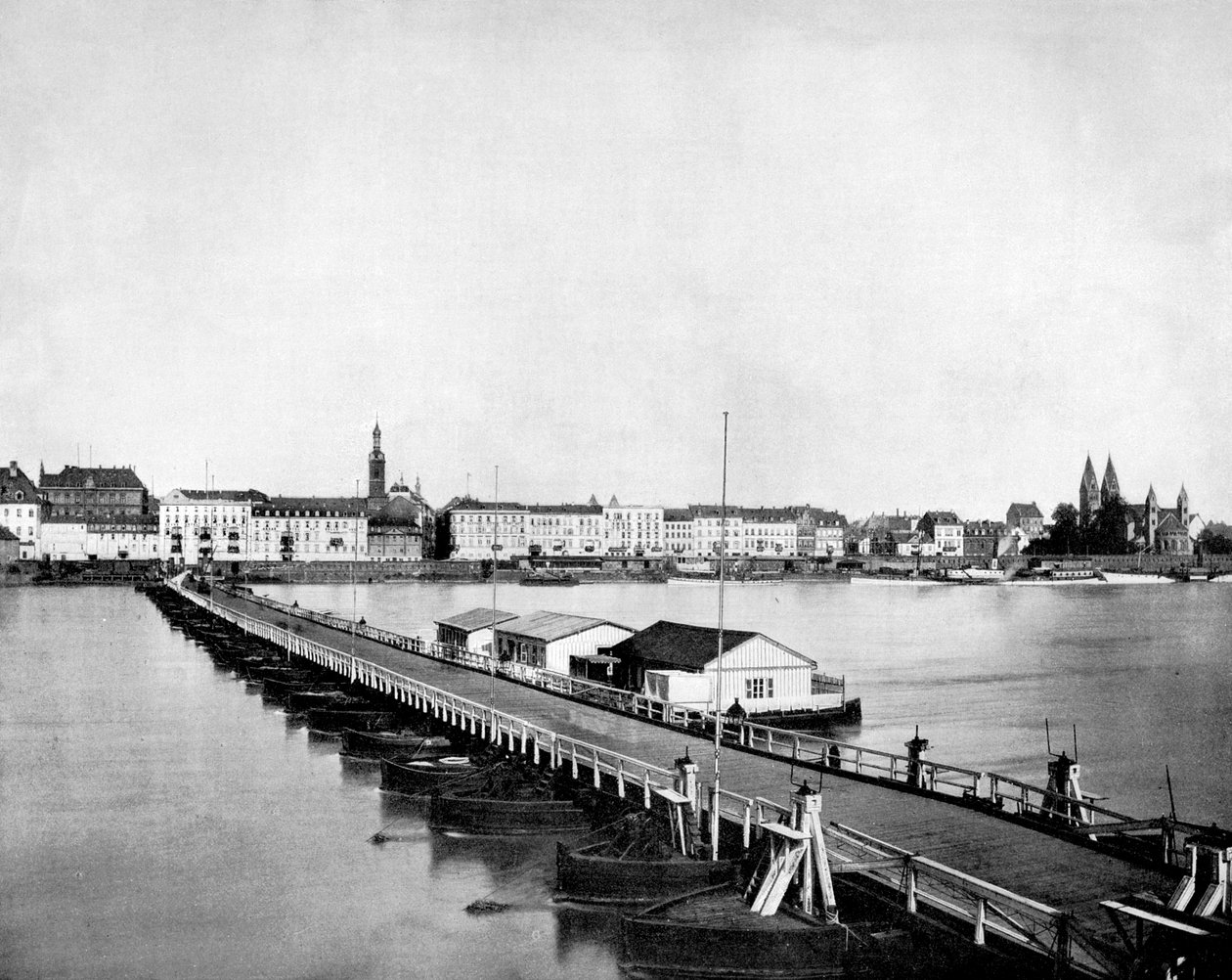 Koblenz ved Rhinen, Tyskland, 1893 av John L. Stoddard