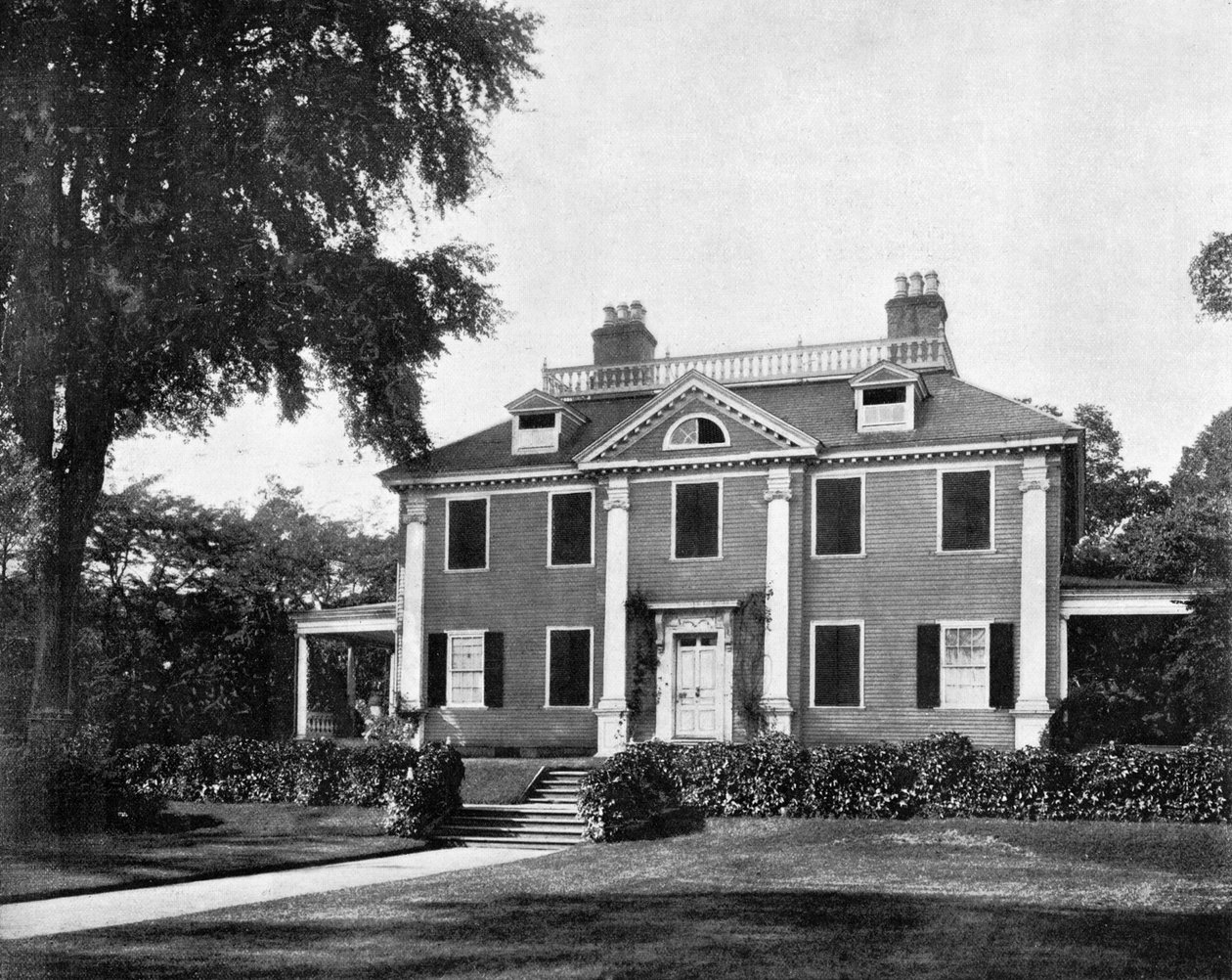 Longfellows House, Cambridge, Massachusetts, USA, 1893. av John L. Stoddard