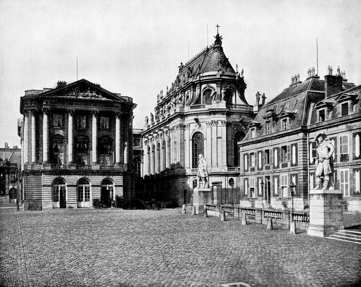 Slottet i Versailles, Frankrike, 1893. av John L. Stoddard