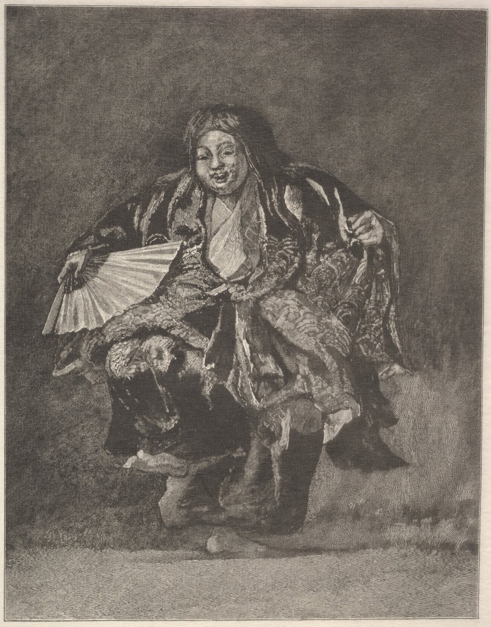 Noh Dancer, ca. 1886. av John La Farge