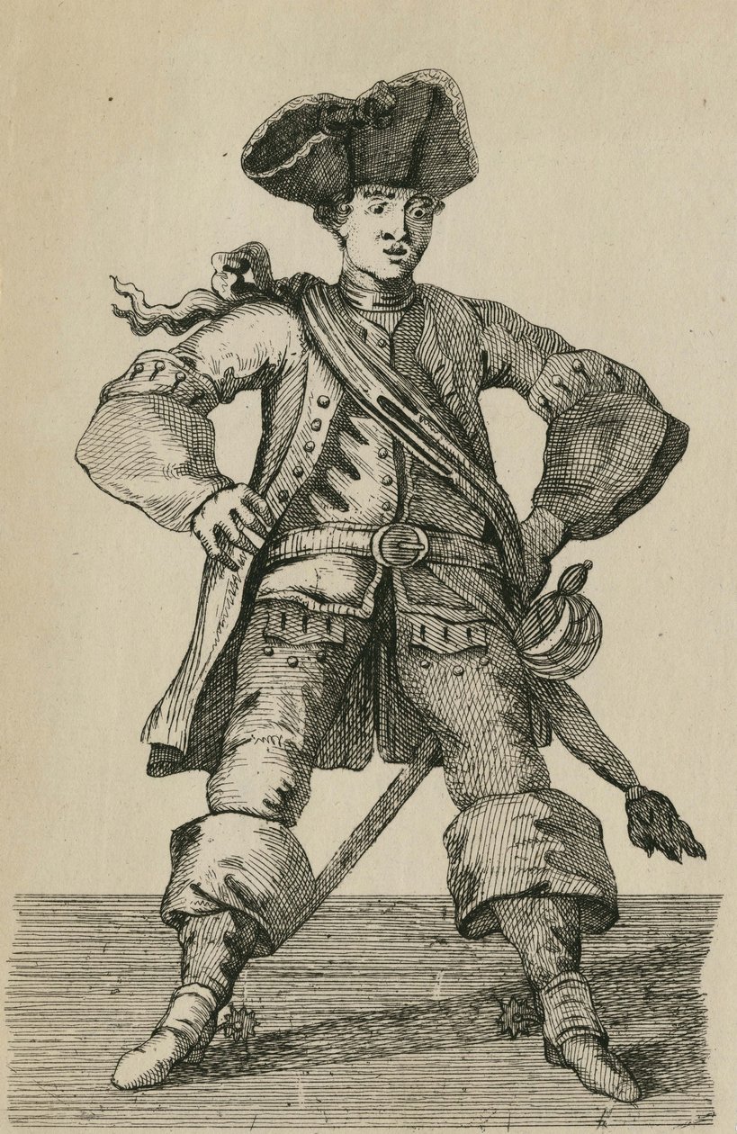 Cibber, i karakteren til Ancient Pistol av John Laguerre