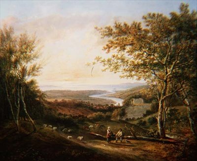 Utsikt over Wye Valley av John Laporte
