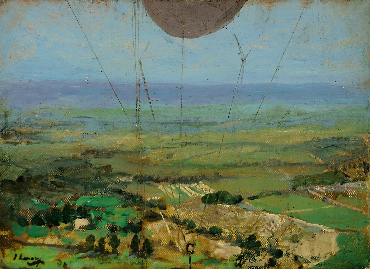 Fra en drageballong, Roehampton av John Lavery