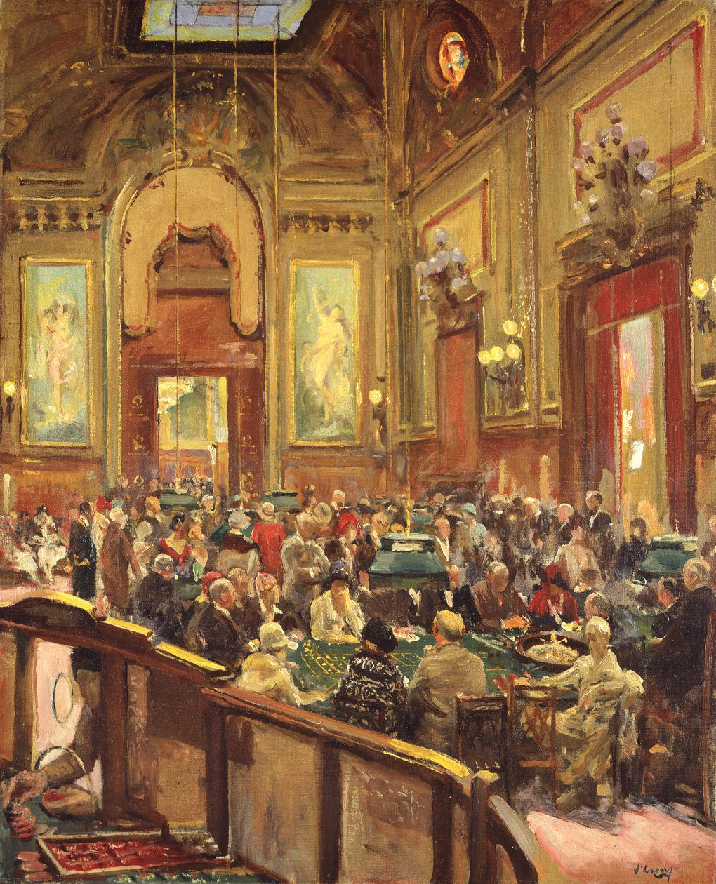 Monte Carlo, ettermiddag av John Lavery