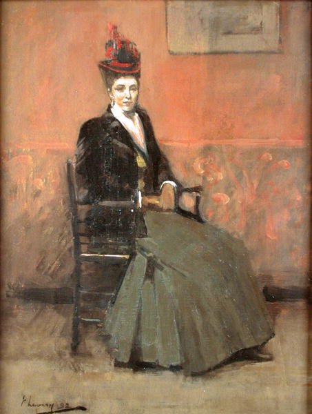 Fru Agnes Jean MacIntyre av John Lavery