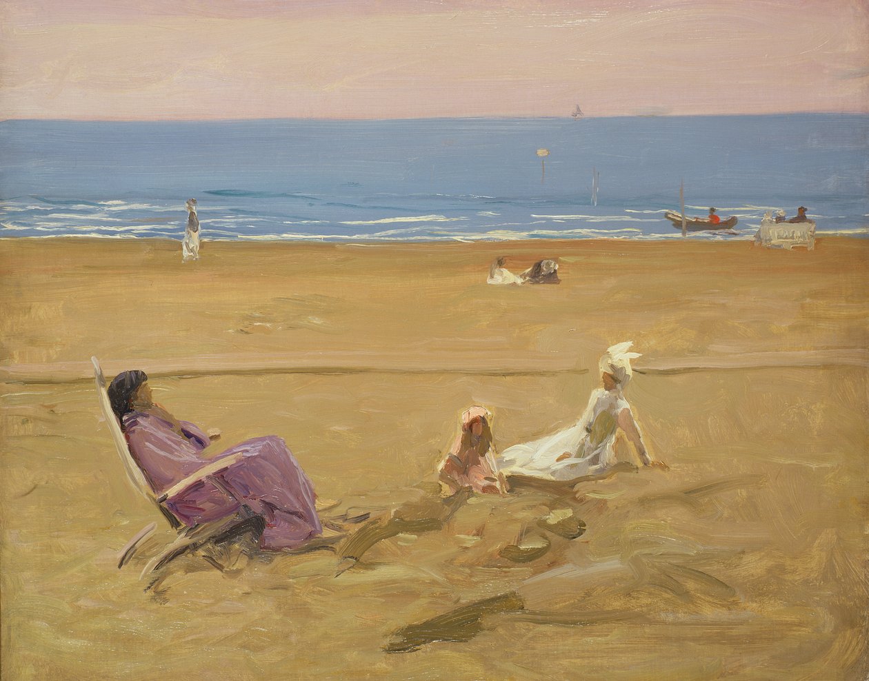 På stranda av John Lavery
