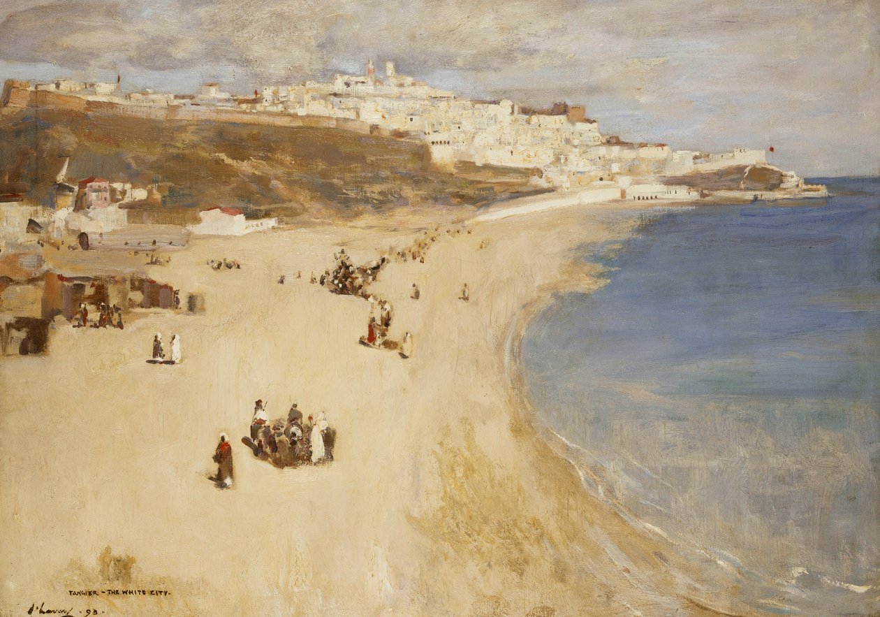 Tanger, den hvite byen av John Lavery