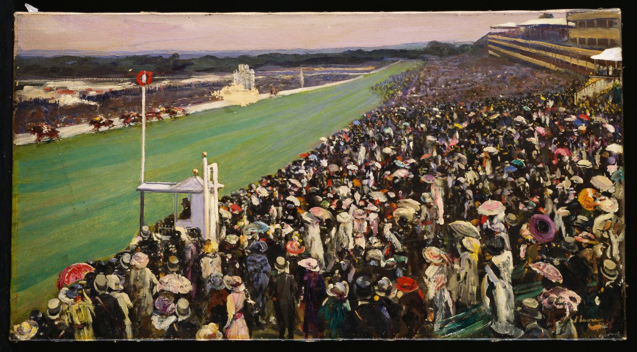 Gold Cup, Ascot, Royal Enclosure av John Lavery