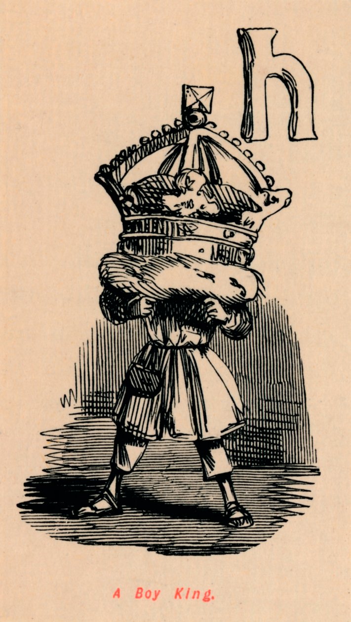 En guttekonge, av John Leech