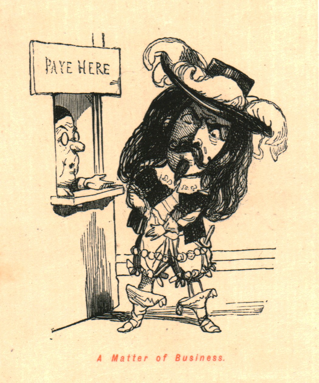 A Matter of Business, 1897. av John Leech