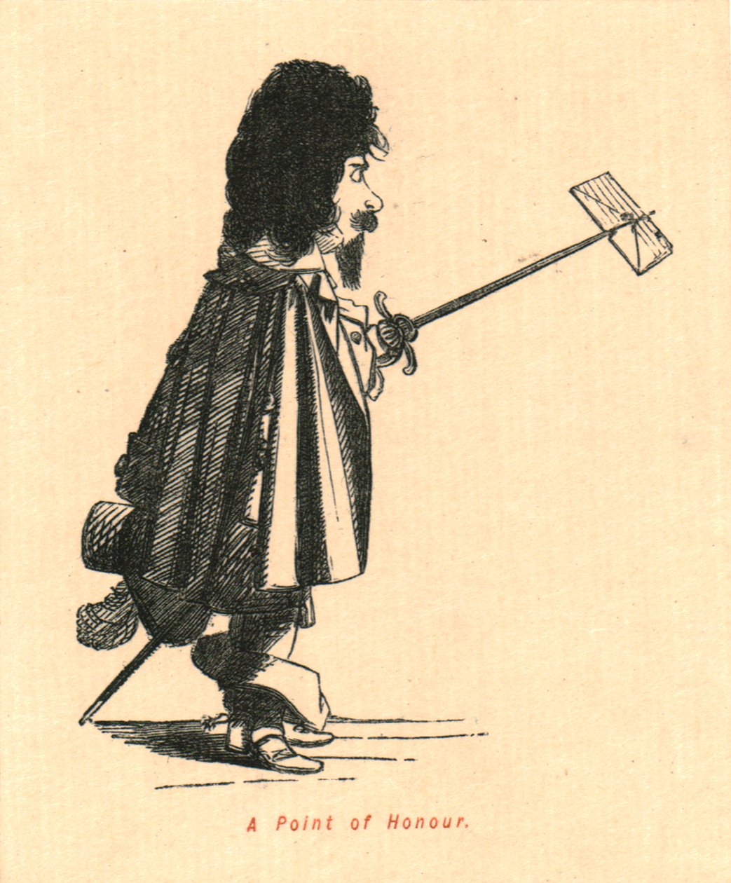 Et ærespunkt, 1897. av John Leech