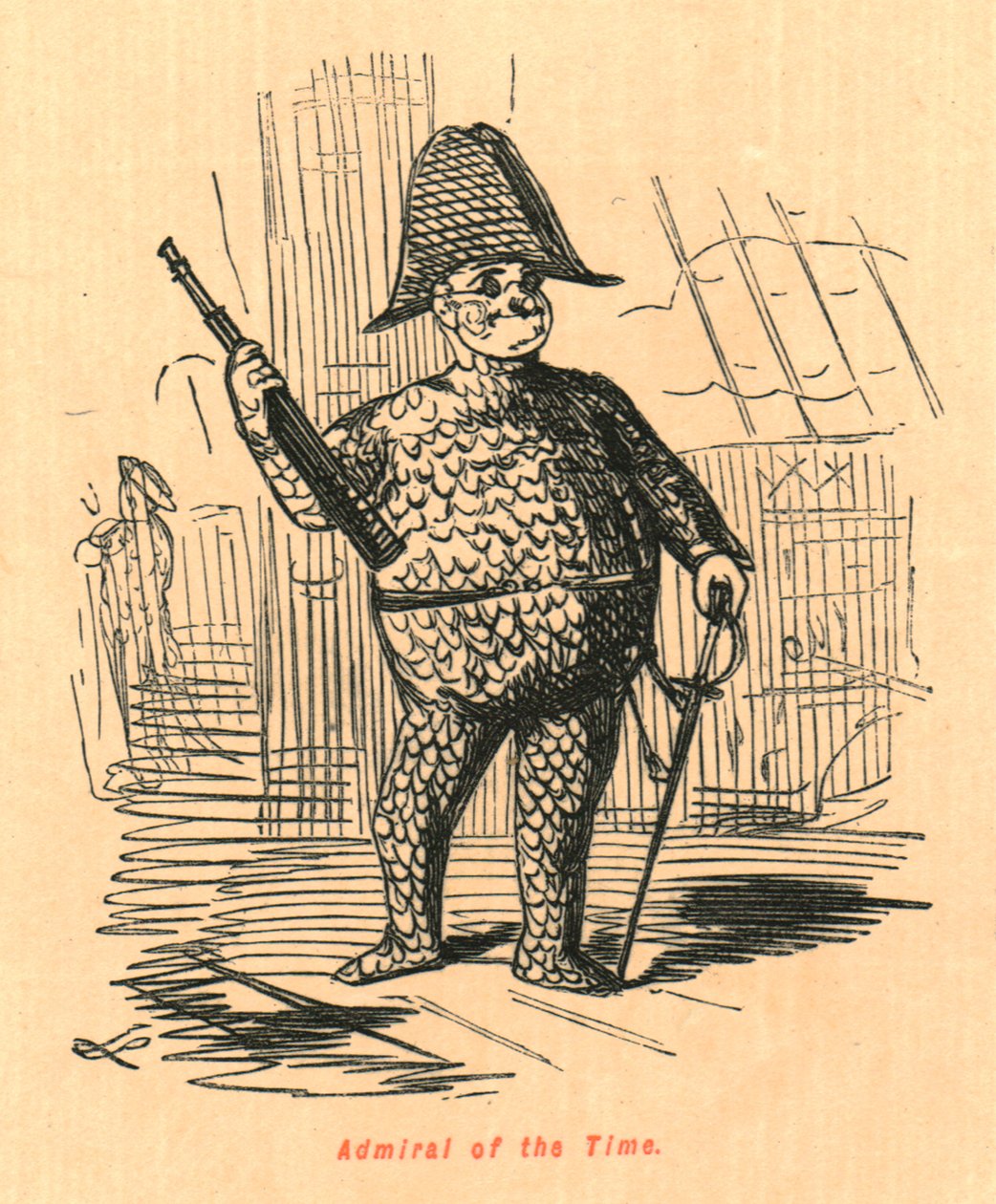 Tidens admiral, 1897. av John Leech