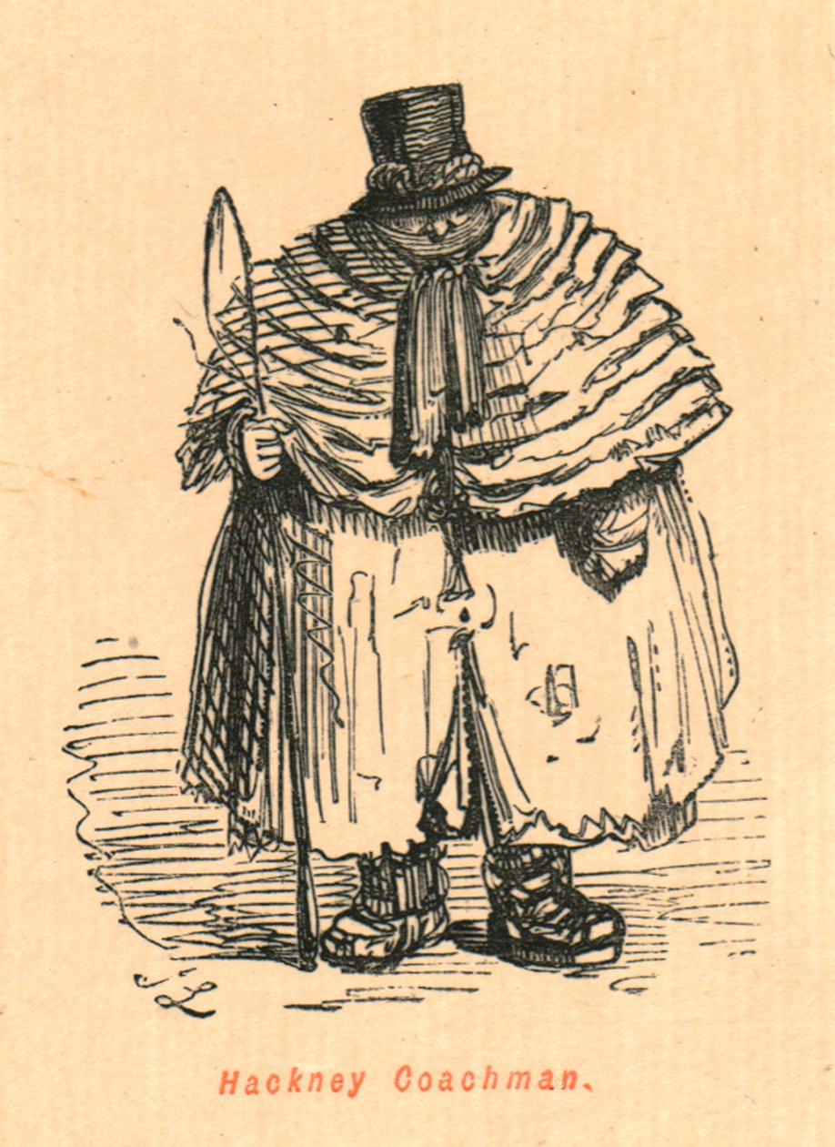 Hackney Coachman, 1897. av John Leech