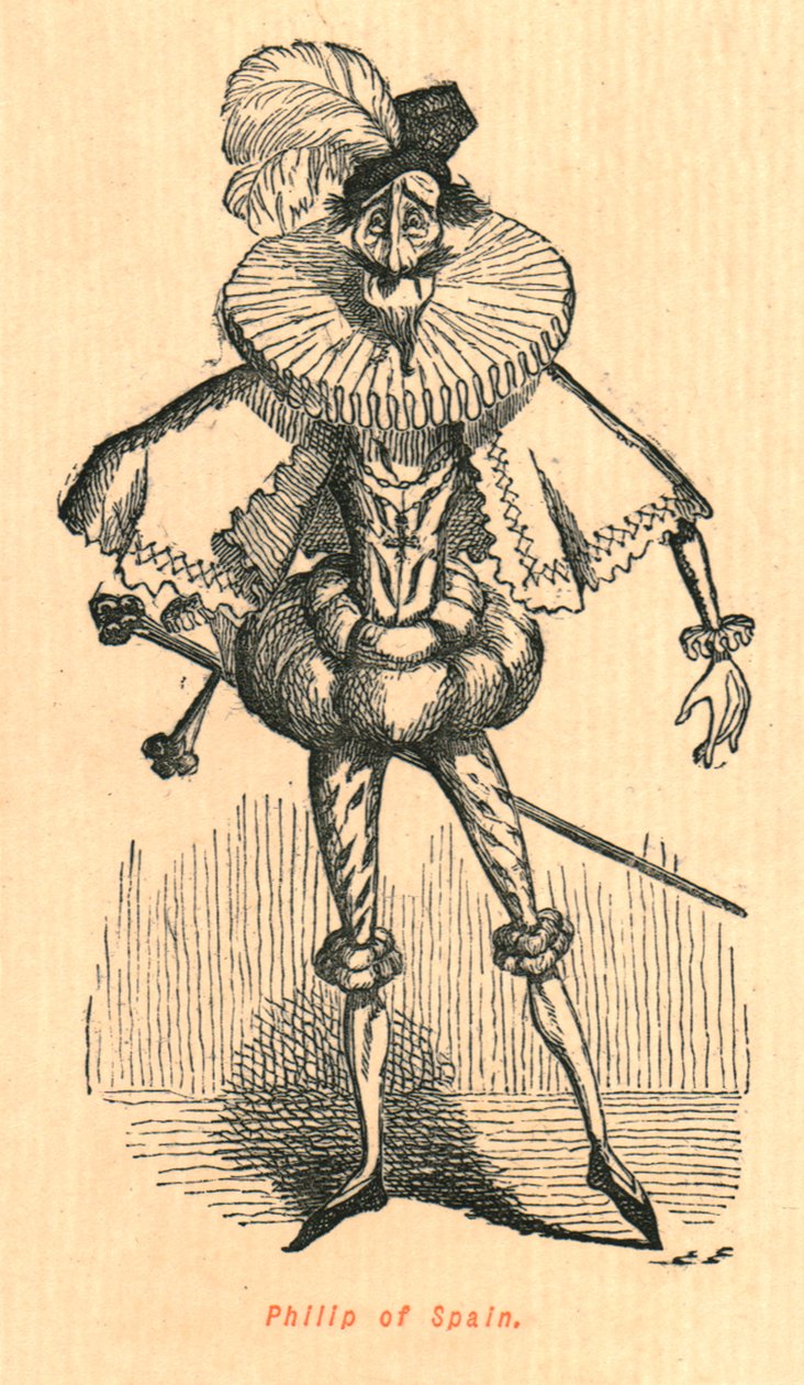 Filip av Spania, 1897. av John Leech